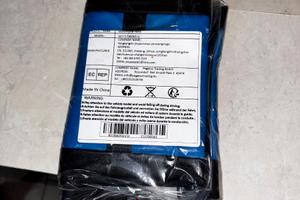Coprisella moto blu