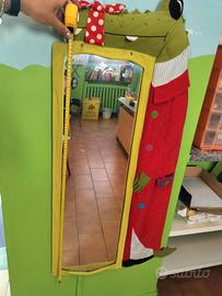 Specchio coccodrillo 