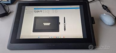 Tavola grafica Cintiq 16 (con penna pro 2 nuova)