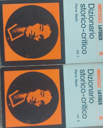 bayle dizionario storico filosofico 2 vol