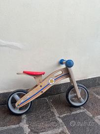 bici legno e moto  per bambini piccoli
