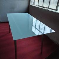 Tavolo vetro e ferro