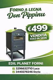 Forno a legna Don Pippinu