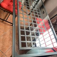 Tavolo ikea ferro vetro granas