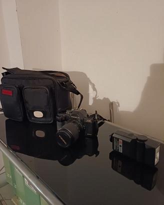 Yashica mp 108 fotocamera con accessori