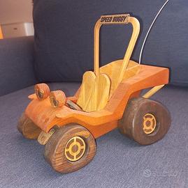 Modellino Speed Buggy in legno