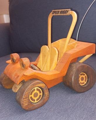 Modellino Speed Buggy in legno