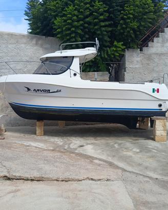 Barca Arvor 215 pilotina
