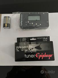 Intelli Tuner Epiphone per bassi e chitarre
