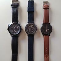 n.3 orologi da polso uomo in perfette condizioni 