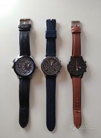 n.3 orologi da polso uomo in perfette condizioni 