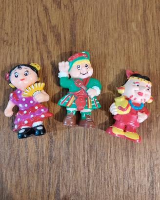 Lotto Sorpresine Bauli - Gli Allegri Europini 