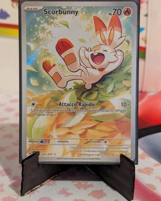 Scorbunny - Illustration Rare ASC 225/217