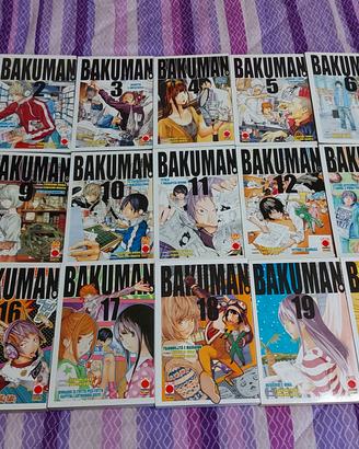Bakuman 1a Edizione - 20 volumi (manga completo)