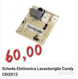 ricambi lavastoviglie Candy CDI 2012