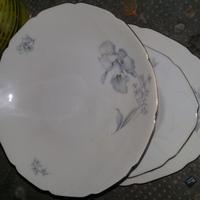 Piatti bordo d'oro del 1940 originali