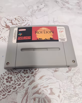 gioco il re leone del 1992 per super Nintendo 