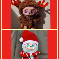 2 Vestiti per Labubu Babbo Natale + renna