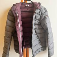 Giubbino con cappuccio. Bicolore