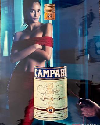 Poster vintage CAMPARI RED PASSION DONNA