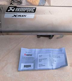 Akrapovic per xmax250 