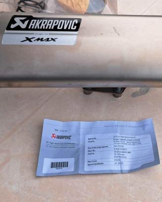 Akrapovic per xmax250 