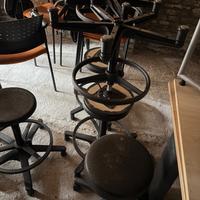 Sgabelli neri