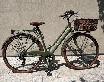 Bicicletta da Donna da Passeggio Cestino Vimini