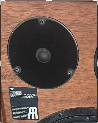 Tweeter AR 10 tt originale e woofer vifa