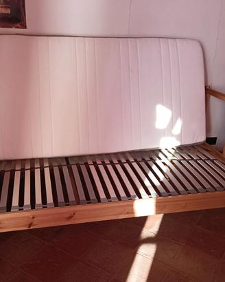 Struttura letto singolo + materasso