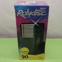 Rolydisk, contenitore per 20 CD / DVD con sportell