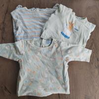 Bodini lunghi e magliette 3 mesi