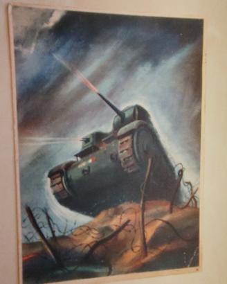 Cartolina Propaganda 1942 - CARRO ARMATO M13/40 (A