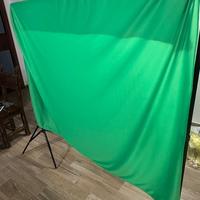 Kit Greenscreen Panno Stand Foto Video 224x308