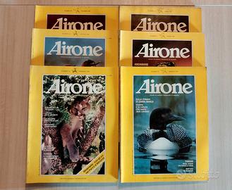 6 Riviste AIRONE (Anni 1982-1987) Numeri Bassi 