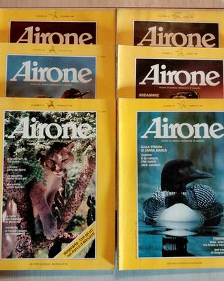 6 Riviste AIRONE (Anni 1982-1987) Numeri Bassi 