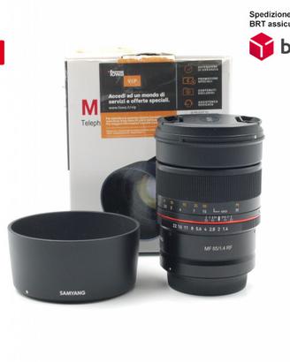 Samyang MF 85 F1.4 RF (Canon)