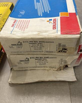 Elettrodi Inox 304 e 308 Basici 2,5 mm Oerlikon