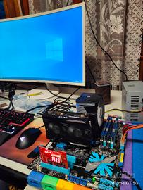 blocchetto i7 + scheda madre + RAM +  VGA