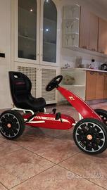 GO KART ABARTH A PEDALI ORIGINALE 🏎️
