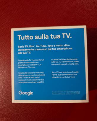 Chromecast Google 