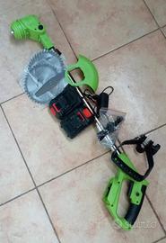 tagliaerba a batteria da giardino 