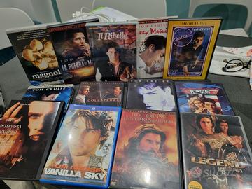 12 titoli DVD filmografia Tom Cruise+omaggio