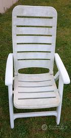 Sedia sdraio da giardino