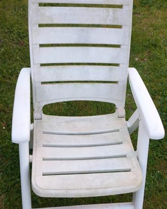 Sedia sdraio da giardino