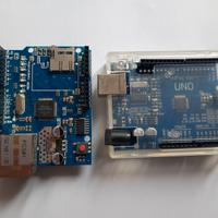 Arduino Uno +Ethernet Shield