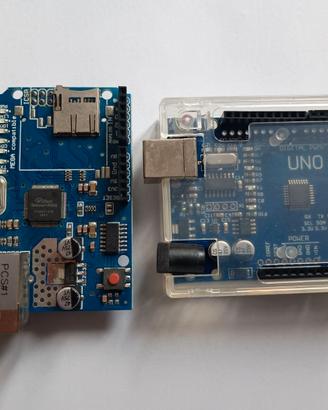 Arduino Uno +Ethernet Shield