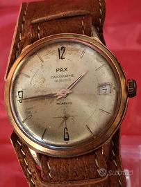 orologio da polso Vintage Placcato Oro meccanico 