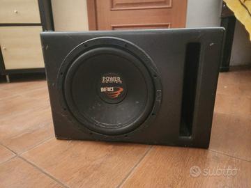 subwoofer impact per auto