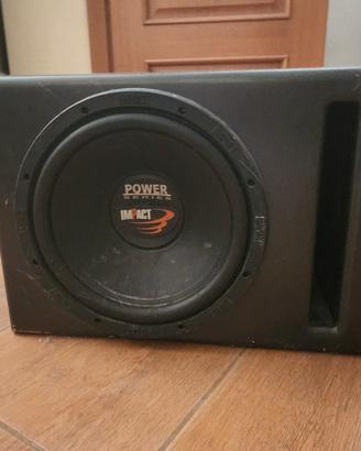 subwoofer impact per auto